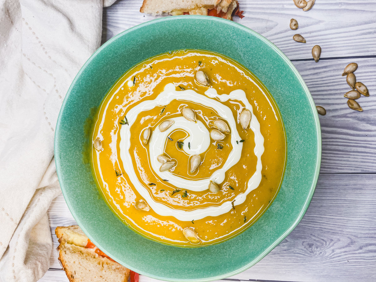 Creamy Butternut Squash Soup | Diabetes Friendly Recipes by Glucology – Glucology Store