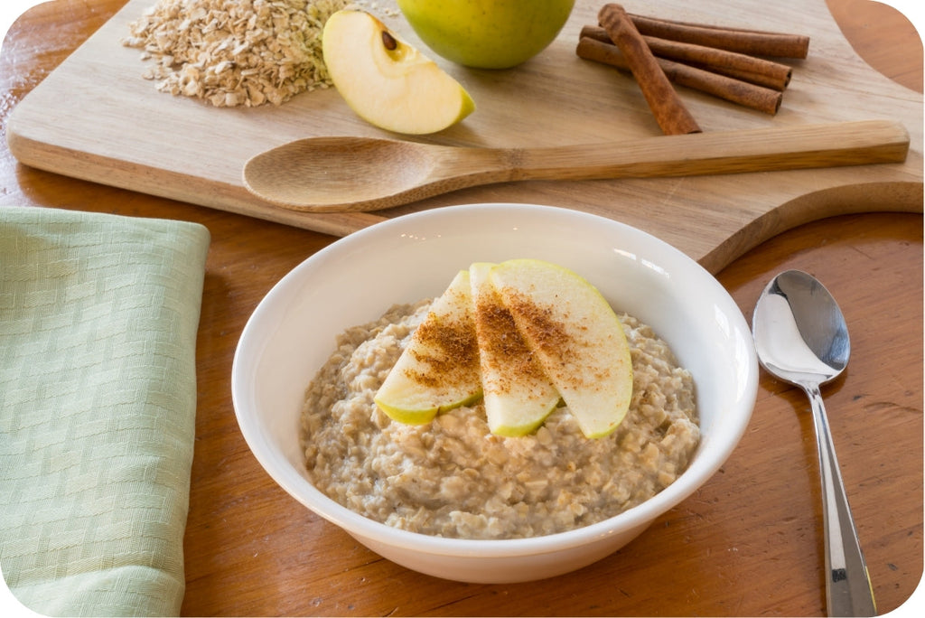 Apple, Carrot & Cinnamon Porridge 