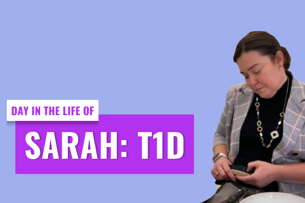 Day in the life of a T1D | Injecting in Public with Sarah