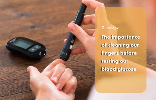 cleaning our fingers before testing our blood glucose | Diabetes Tips ...