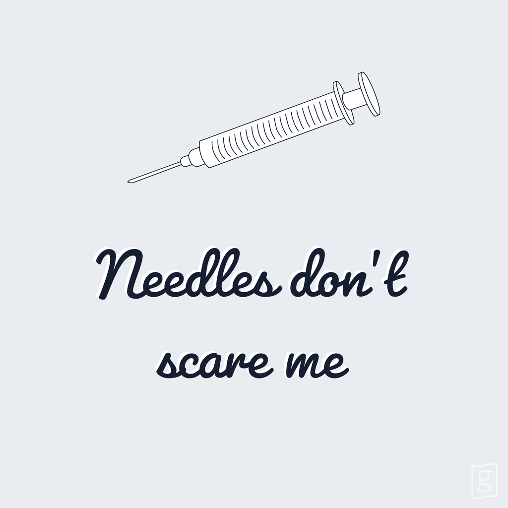 Do Needles Scare You?