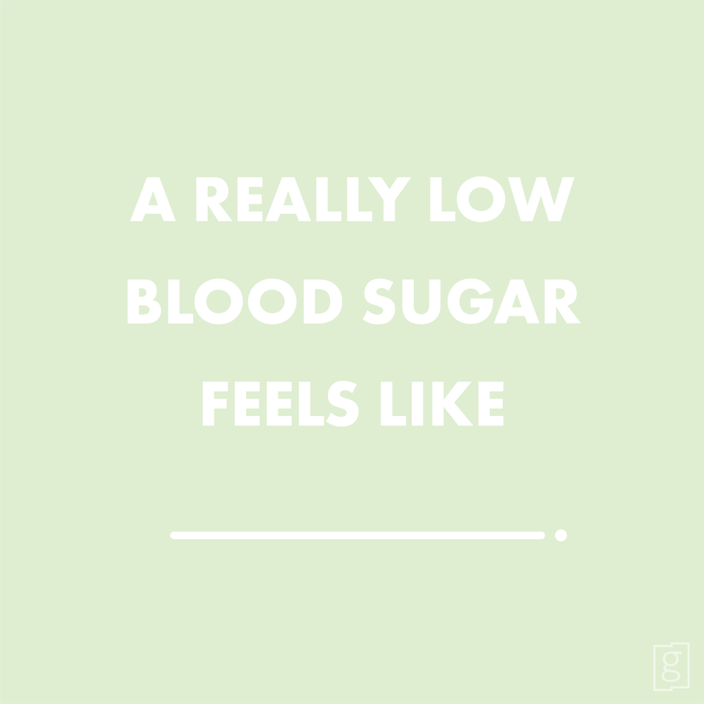 Low Blood Sugar Feels