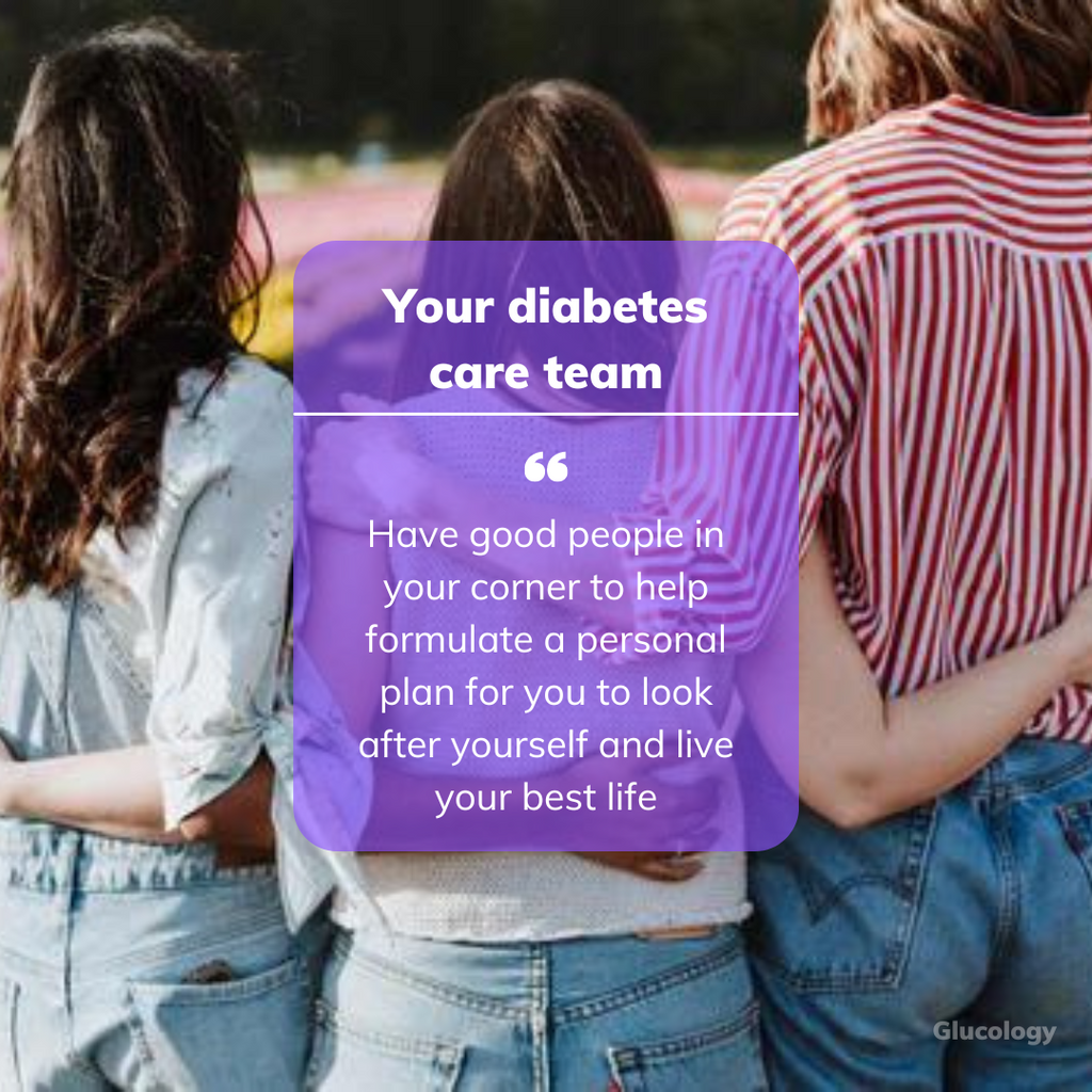How to create the best diabetes care support team for you