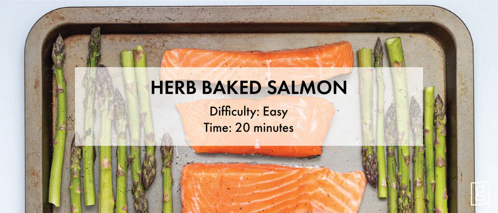 Herb Baked Salmon Recipe: A Diabetes-Friendly, Heart-Healthy Meal