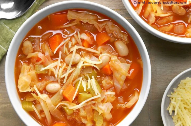 Slow Cooker Cabbage Soup