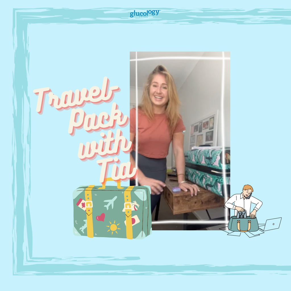Travel-pack with Tia | Diabetes Journal | Type 1 and Glucology  
