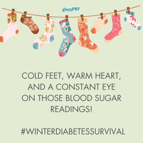 Winter diabetes survival!
