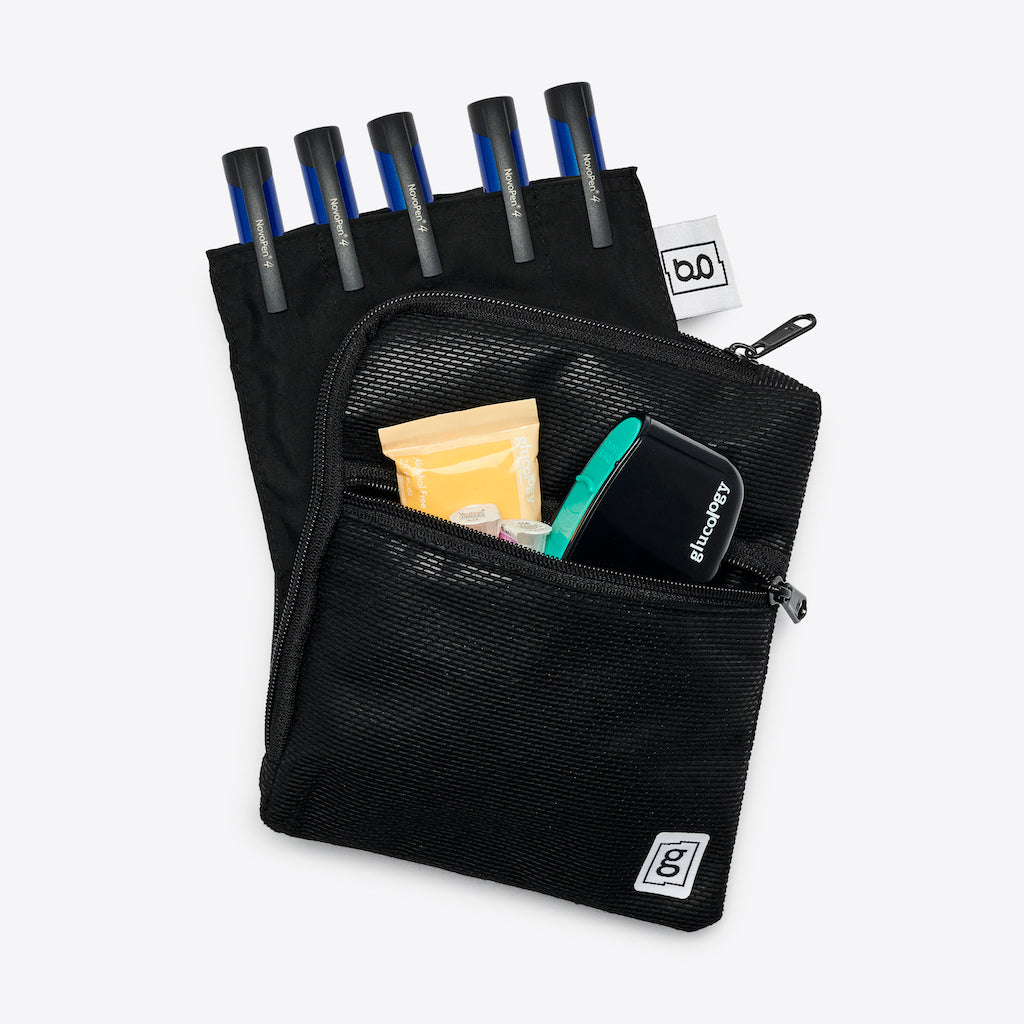 Insulin Cooling | 5 Pen Wallet | Blue