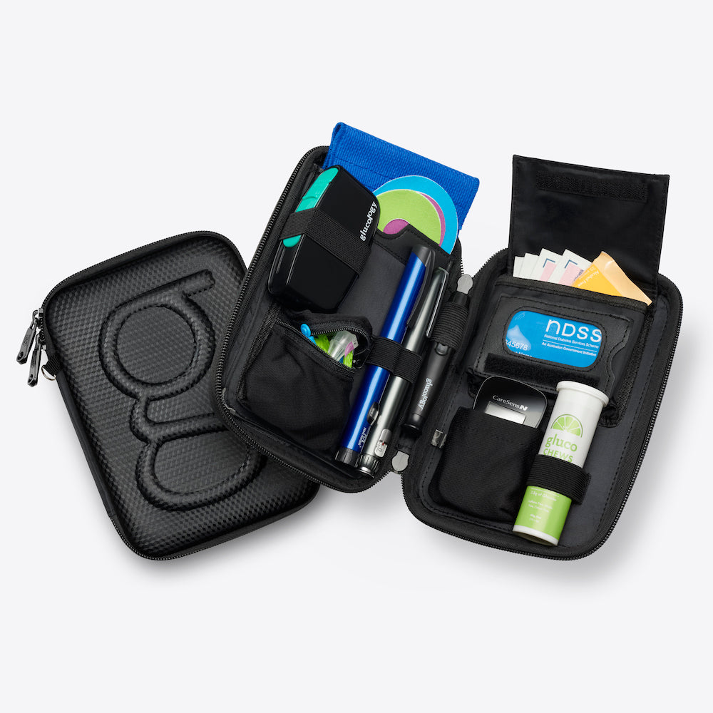 Glucology Diabetes Travel Case | Blocks