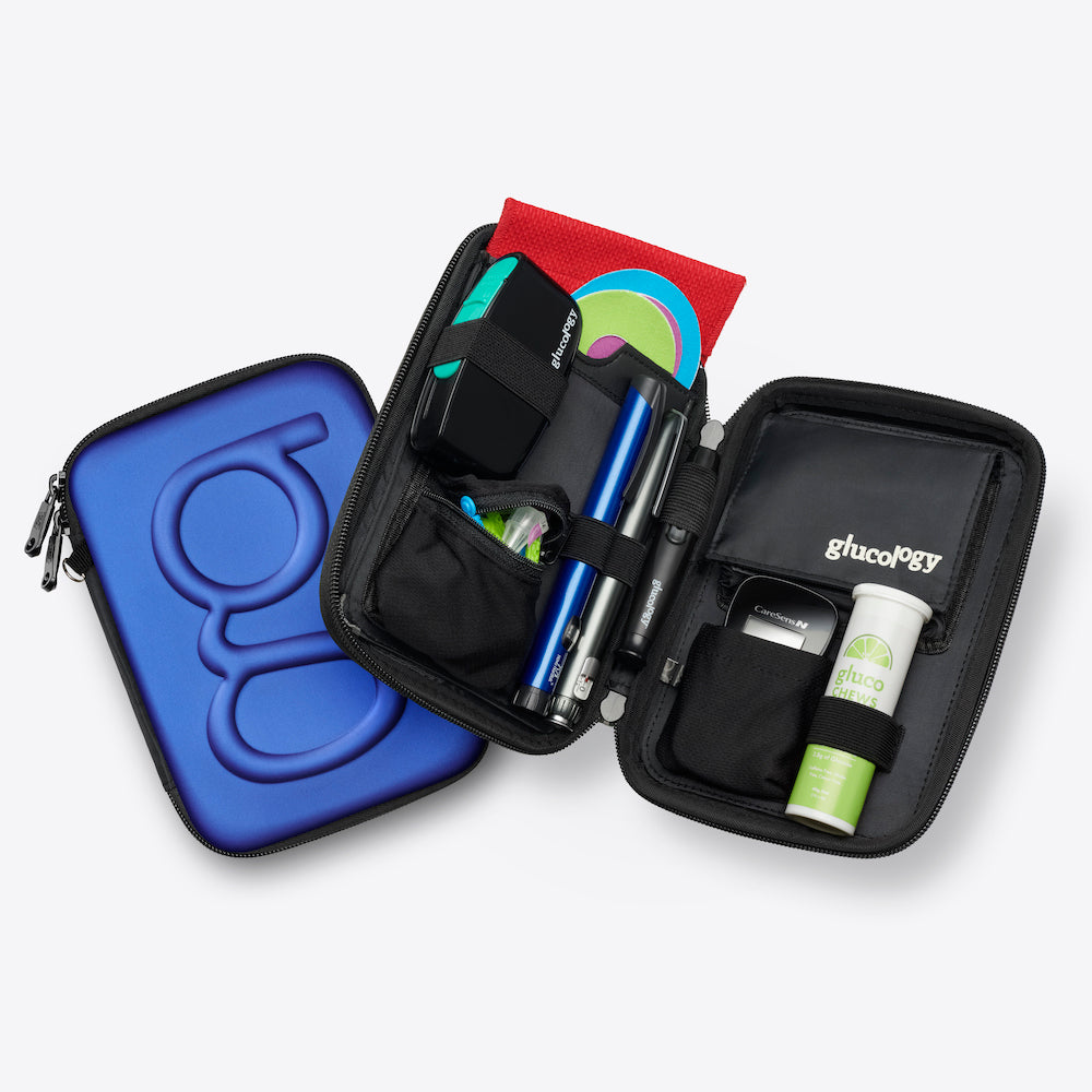 Glucology Diabetes Travel Case | Red Classic
