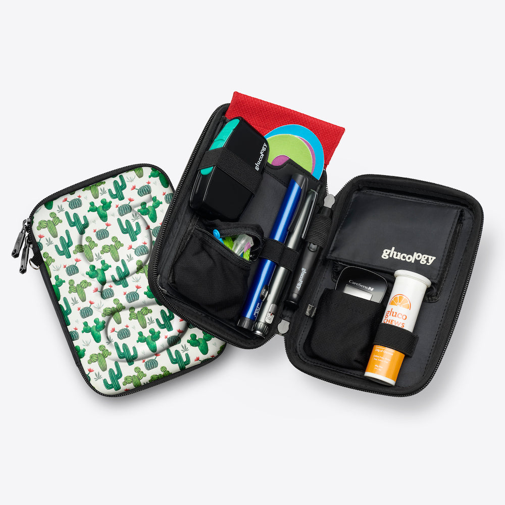 Glucology Diabetes Travel Case Plus | Black