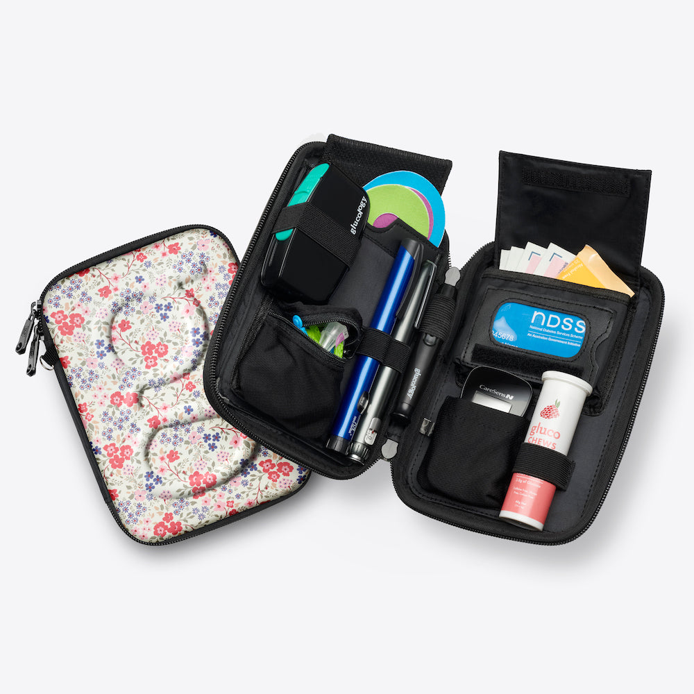 Glucology Diabetes Travel Case | Cactus