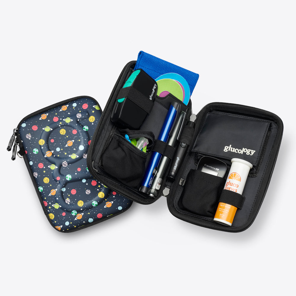 Glucology Diabetes Travel Case | Black