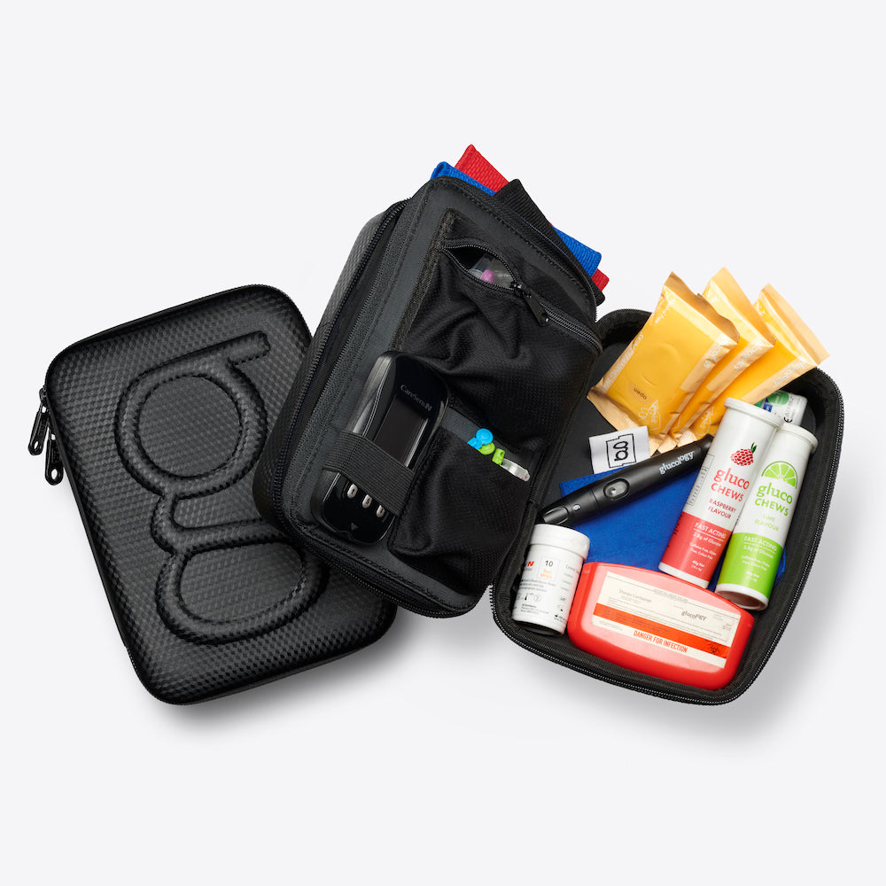 Glucology Diabetes Travel Case | Black