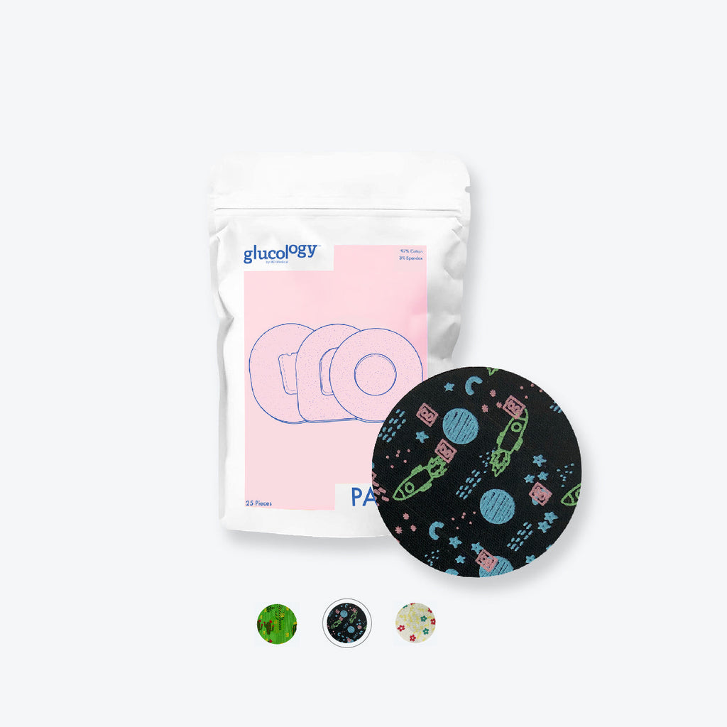 Patterned Glucology CGM Patches | Cactus