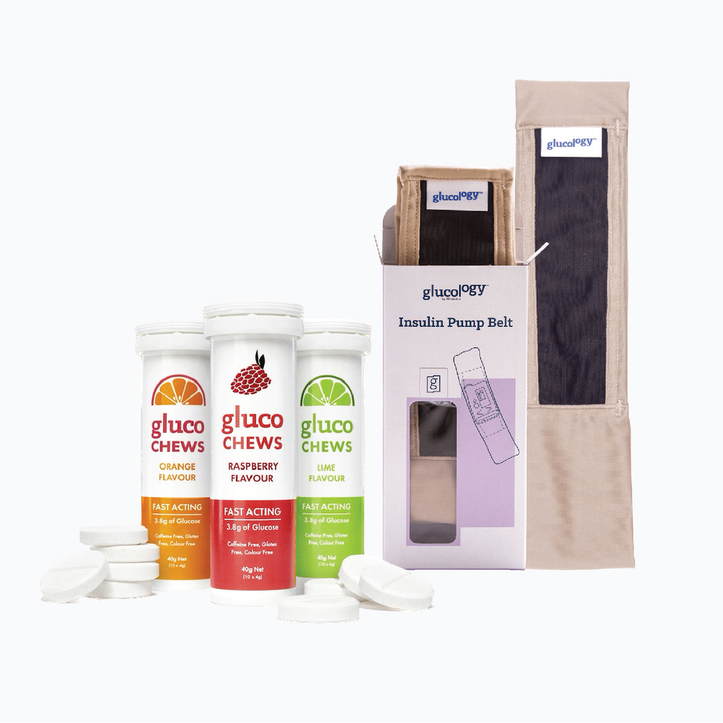 Insulin Pump Belts and Glucochews Duo Pack