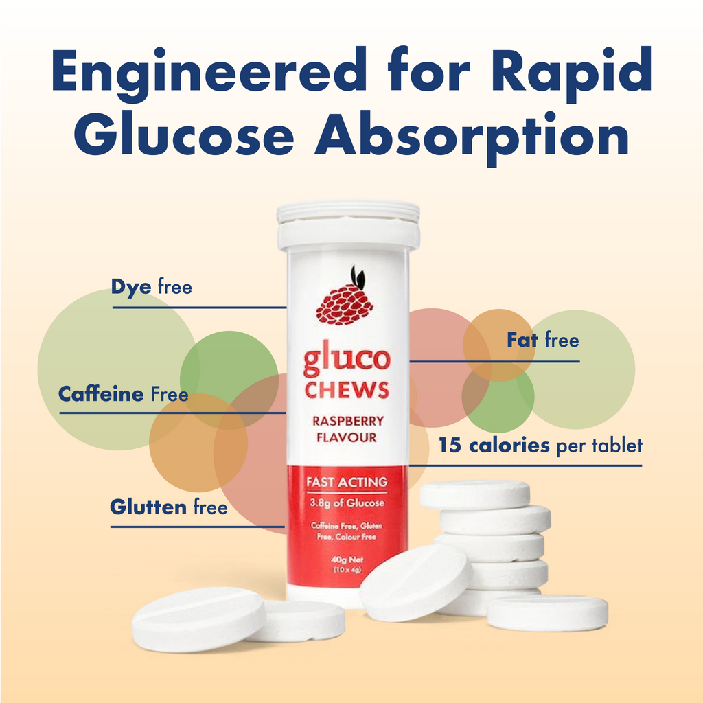 Fast Acting Glucochews – Orange | 6 Tubes (60 Chews)