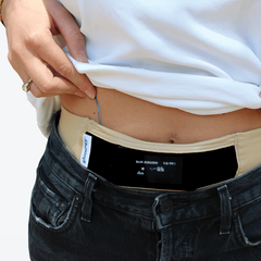 Insulin Pump Belt Black and Beige View more Diabetic