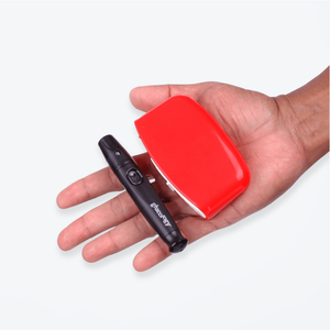 Small Sharps Bin Sharps bin for safe disposal of diabetic needles" "Diabetic sharps container for needle disposal" "Medical waste bin for diabetic sharps"